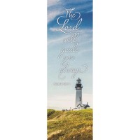 6pk -Packaged Bookmarks Lighthouse The Lord - Pack of 6