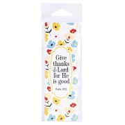 6pk -Packaged Bookmarks Give Thanks To 2x6 - Pack of 6 6pk -Packaged Bookmarks Give Thanks To 2x6 - Pack of 6
