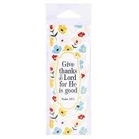 6pk -Packaged Bookmarks Give Thanks To 2x6 - Pack of 6 6pk -Packaged Bookmarks Give Thanks To 2x6 - Pack of 6
