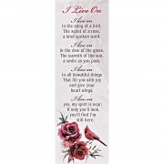 6pk -Bookmark Cardinal I Live On 2x6 12-Pack - Pack of 6 6pk -Bookmark Cardinal I Live On 2x6 12-Pack - Pack of 6