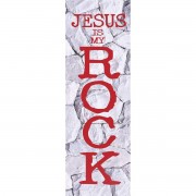 6pk -Bookmark Jesus Is My Rock 2x6 12-Pack - Pack of 6 6pk -Bookmark Jesus Is My Rock 2x6 12-Pack - Pack of 6