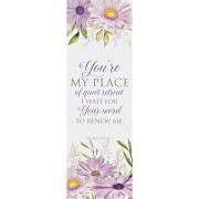 6pk -Bookmark Quiet Retreat 2x6 12-Pack - Pack of 6 6pk -Bookmark Quiet Retreat 2x6 12-Pack - Pack of 6
