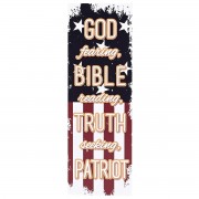 6pk -Bookmark God Fearing Bible 2x6 12-Pack - Pack of 6 6pk -Bookmark God Fearing Bible 2x6 12-Pack - Pack of 6
