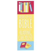6pk -Bookmark Bible Checklist 2x6 12-Pack - Pack of 6