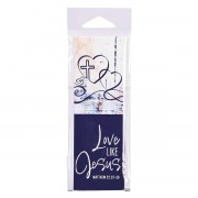 6pk -Packaged Bookmarks Love Like Jesus Heart - Pack of 6 6pk -Packaged Bookmarks Love Like Jesus Heart - Pack of 6