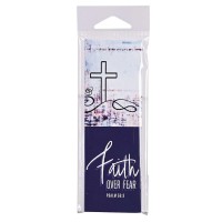 6pk -Packaged Bookmarks Faith Over Fear Cross - Pack of 6 6pk -Packaged Bookmarks Faith Over Fear Cross - Pack of 6