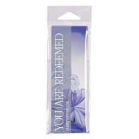 6pk -Packaged Bookmarks Redeemed Floral - Pack of 6