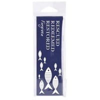 6pk -Packaged Bookmarks Rescued Redeemed - Pack of 6