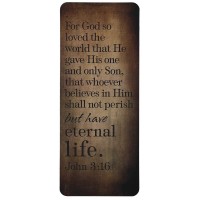 12pk -Bookmarks For God So Loved The World - Pack of 12