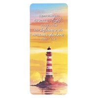 12pk -Bookmarks Lighthouse John 12:46 - Pack of 12 12pk -Bookmarks Lighthouse John 12:46 - Pack of 12