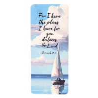 12pk -Bookmarks Sailboat For I Know The Plans - Pack of 12 12pk -Bookmarks Sailboat For I Know The Plans - Pack of 12