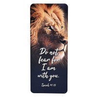 12pk -Bookmarks Lion Do Not Fear Isaiah 41:10 - Pack of 12