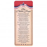 12pk -Bookmarks Patriotic Our Nations Prayer - Pack of 12 12pk -Bookmarks Patriotic Our Nations Prayer - Pack of 12