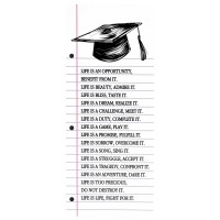 12pk -Bookmarks Grad Life Is An Opportunity - Pack of 12 12pk -Bookmarks Grad Life Is An Opportunity - Pack of 12