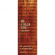 10pk -Bookmark CARD HE CALLS YOU BY NAME PAPER - Pack of 100