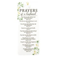 12pk -Bookmark CARD PRAYER OF HUSBAND PAPER - Pack of 12 12pk -Bookmark CARD PRAYER OF HUSBAND PAPER - Pack of 12