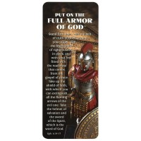 12pk -Bookmark CARD FULL ARMOR OF GOD PAPER 7" - Pack of 12