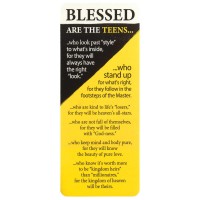 12pk -Bookmark Card Blessed Are Teens 2.5x7 - Pack of 12 12pk -Bookmark Card Blessed Are Teens 2.5x7 - Pack of 12