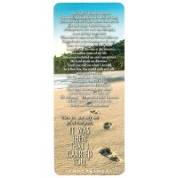 12pk -Bookmark Card Footprints 2.5x7 - Pack of 12 12pk -Bookmark Card Footprints 2.5x7 - Pack of 12