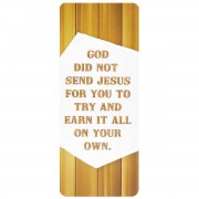 12pk -Bookmarks God Did Not Send Jesus For - Pack of 12 12pk -Bookmarks God Did Not Send Jesus For - Pack of 12