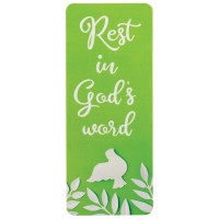 12pk -Bookmarks Rest In Gods Word - Pack of 12 12pk -Bookmarks Rest In Gods Word - Pack of 12