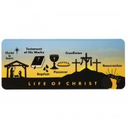 12pk -Bookmarks Life Of Christ - Pack of 12 12pk -Bookmarks Life Of Christ - Pack of 12