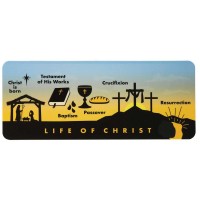 12pk -Bookmarks Life Of Christ - Pack of 12