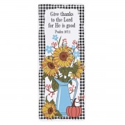 12pk -Bookmarks Give Thanks To The Lord - Pack of 12 12pk -Bookmarks Give Thanks To The Lord - Pack of 12