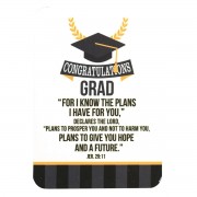 12pk -Pocketcard Congratulations Grad Aluminum - Pack of 12 12pk -Pocketcard Congratulations Grad Aluminum - Pack of 12