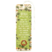 15pk -IRISH BLESSING SHAMROCK COIN BOOKMARK - Pack of 15