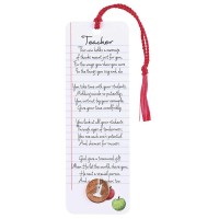15pk -Tassel Coin Bookmark #1 Teacher - Pack of 15
