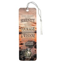 15pk -Tassel Coin Bookmark Serenity Prayer Sun - Pack of 15 15pk -Tassel Coin Bookmark Serenity Prayer Sun - Pack of 15