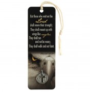 15pk -Tassel Coin Bookmark But They That Wait - Pack of 15