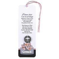 15pk -Tassel Coin Bookmark Woman Of God - Pack of 15