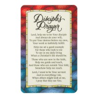 12pk -Bookmark POCKET DISCIPLE'S PRAYER PAPER - Pack of 12