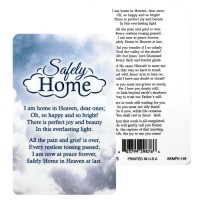 12pk -Bookmark POCKET SAFELY HOME PAPER - Pack of 12
