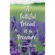 12pk -Bookmark POCKET A FAITHFUL FRIEND PAPER - Pack of 12