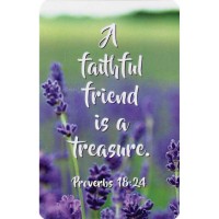 12pk -Bookmark POCKET A FAITHFUL FRIEND PAPER - Pack of 12