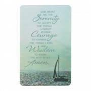 12pk -God Grant Me the Serenity Pocket Card - Pack of 12