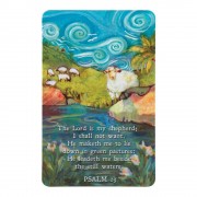 12pk -Bookmark POCKET PSALM 23 PAPER - Pack of 12