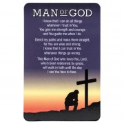 12pk - Bookmark PKT MAN OF GOD 4"PAPER - Pack of 12