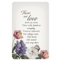 12pk -Bookmark POCKET THOSE WE LOVE PAPER 2.5x4 - Pack of 12