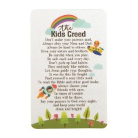 12pk -Kids Creed Pocket Card Bookmark Pack - Pack of 12