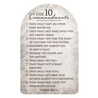 12pk -Pocket Card 10 Commandments 2.5x4 - Pack of 12