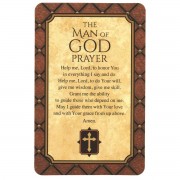 12pk -Pocketcard Man of God Prayer - Pack of 12 12pk -Pocketcard Man of God Prayer - Pack of 12