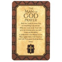 12pk -Pocketcard Man of God Prayer - Pack of 12 12pk -Pocketcard Man of God Prayer - Pack of 12