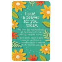 12pk -Pocket Card I Said A Prayer For (She) - Pack of 12