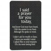 12pk -Pocket Card I Said A Prayer For (He) - Pack of 12