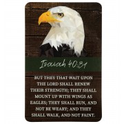 12pk -Pocketcard Eagle Head Isaiah 40:31 - Pack of 12 12pk -Pocketcard Eagle Head Isaiah 40:31 - Pack of 12