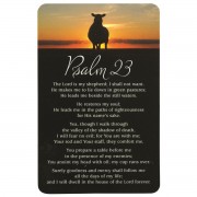 12pk -Pocketcard Psalm 23 - Pack of 12 12pk -Pocketcard Psalm 23 - Pack of 12